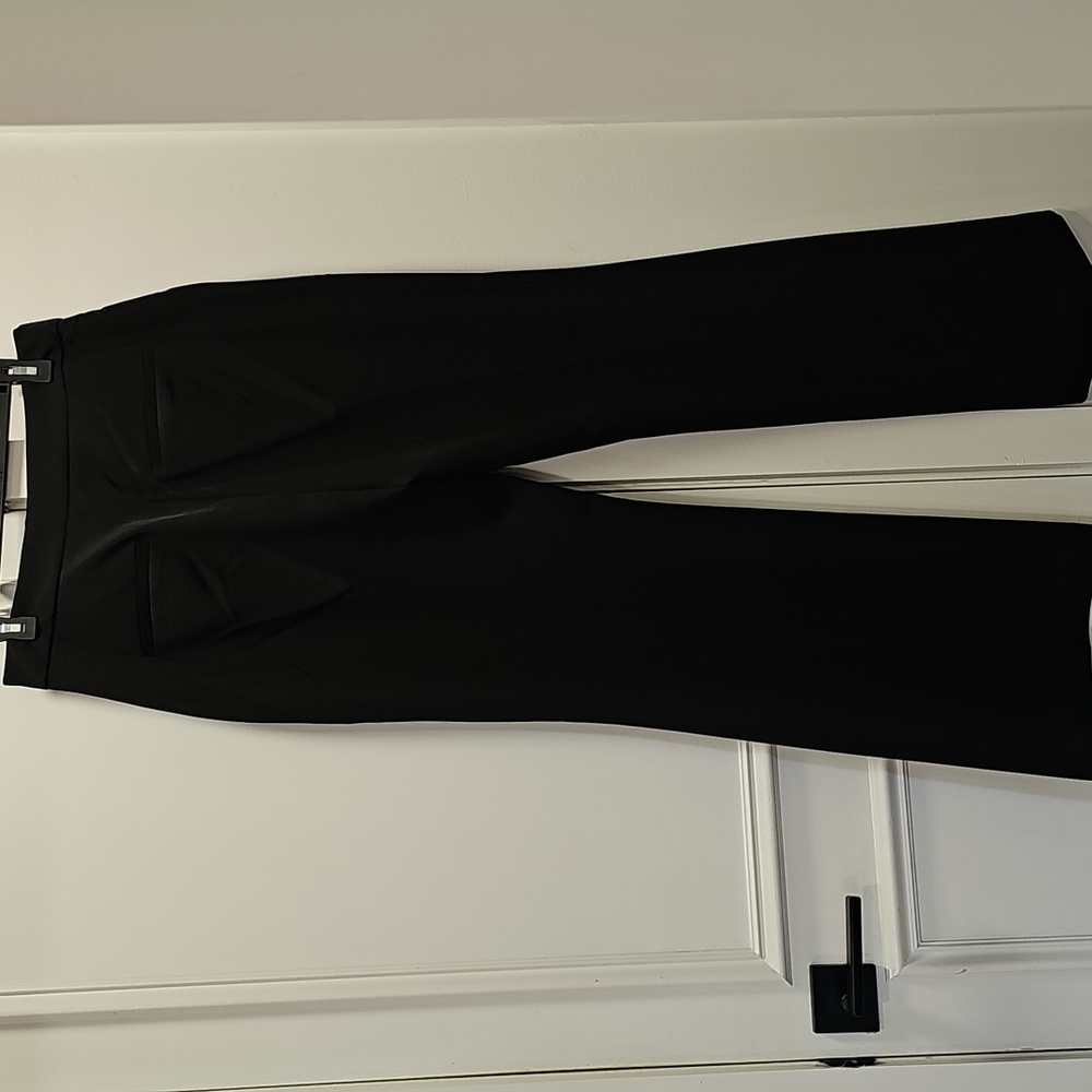 Express Editor Black Highrise Wide Leg Women's Pants Sz 12R Brand New W/tags - Picture 4 of 7